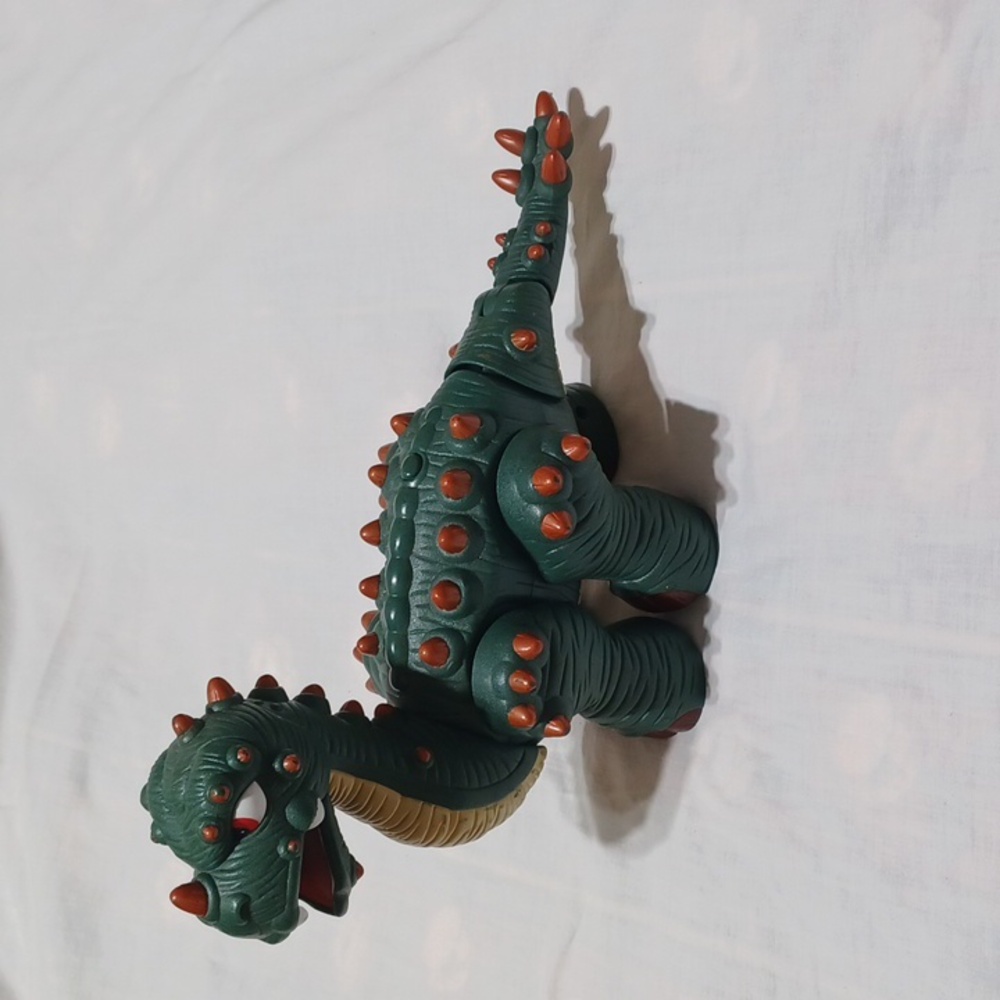 Mattel Imaginext 2008 SPIKE Jr., The  Animated 14" Walking, Talking Dinosaur